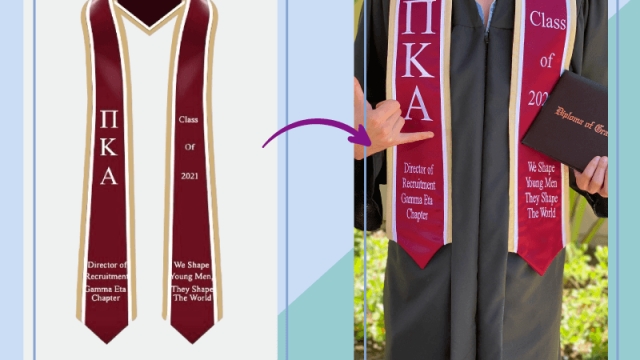 Stylish Statements: The Significance of High School Graduation Stoles